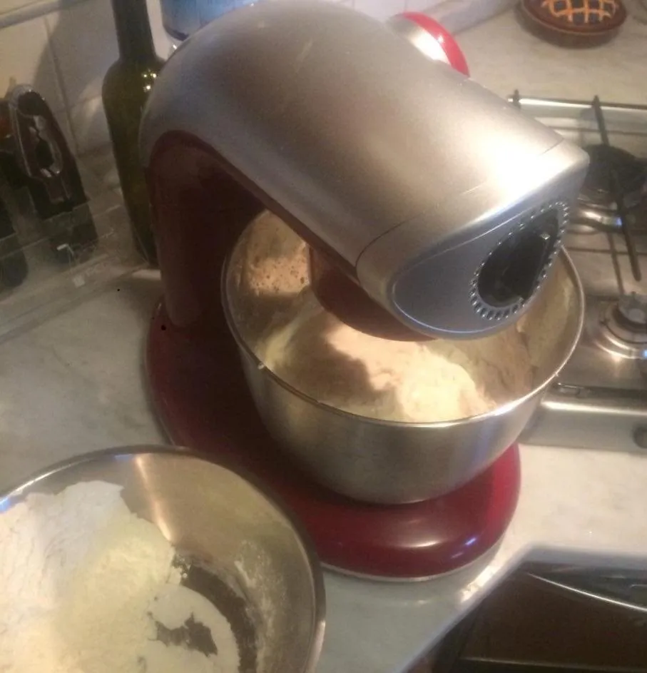 Koenig KM80 Robot da Cucina Planetaria 5 L 1000W Rosso