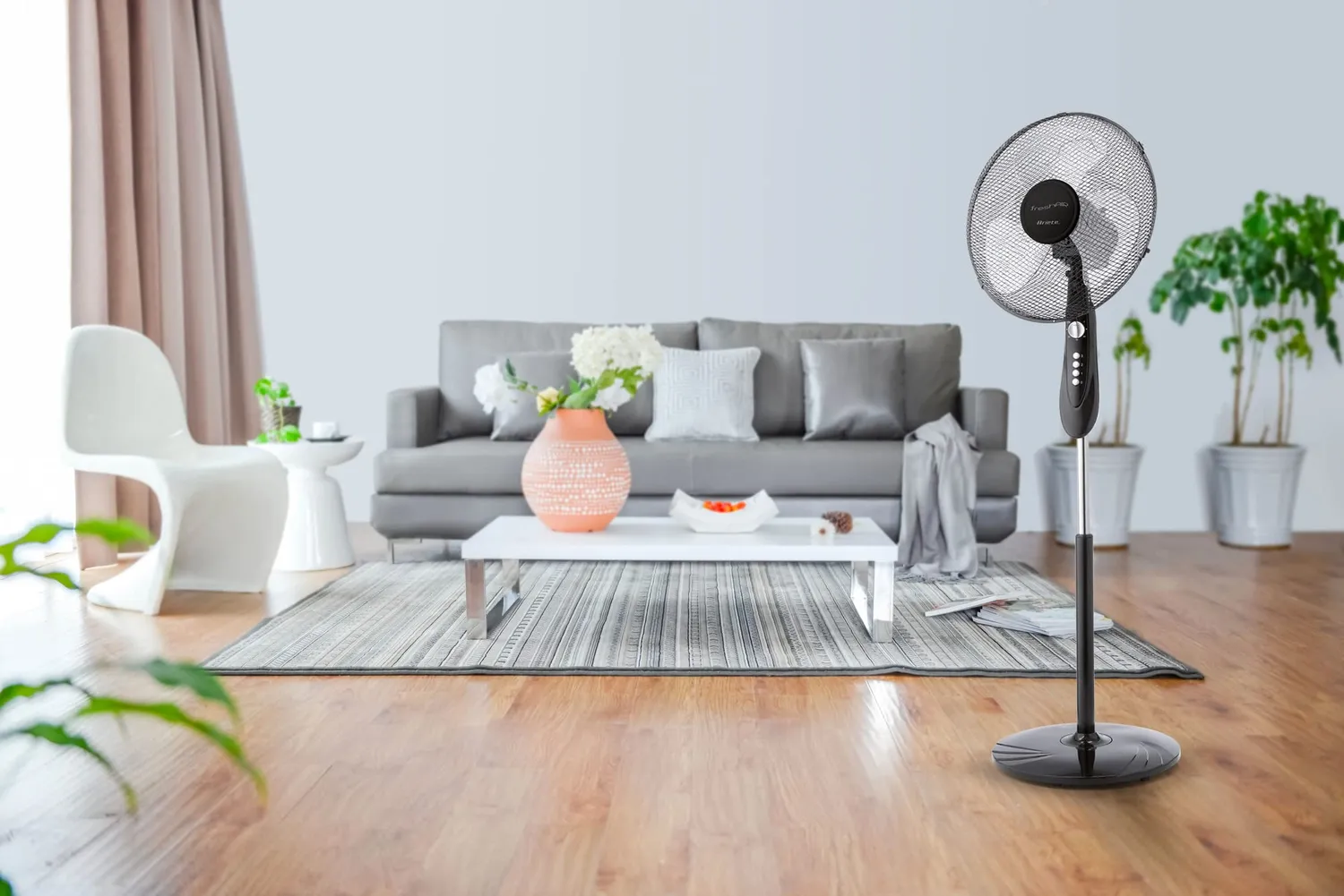 Ariete Freshair 846 ventilatore a piantana nero 3 velocità