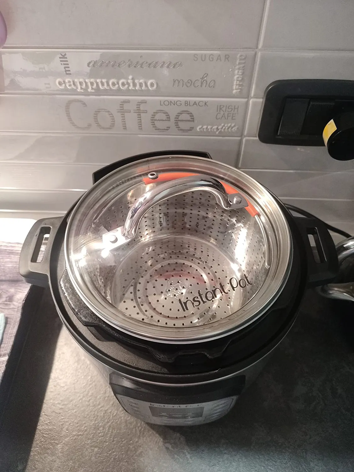 Instant Pot Coperchio in Vetro 3 Quart Trasparente Temperato