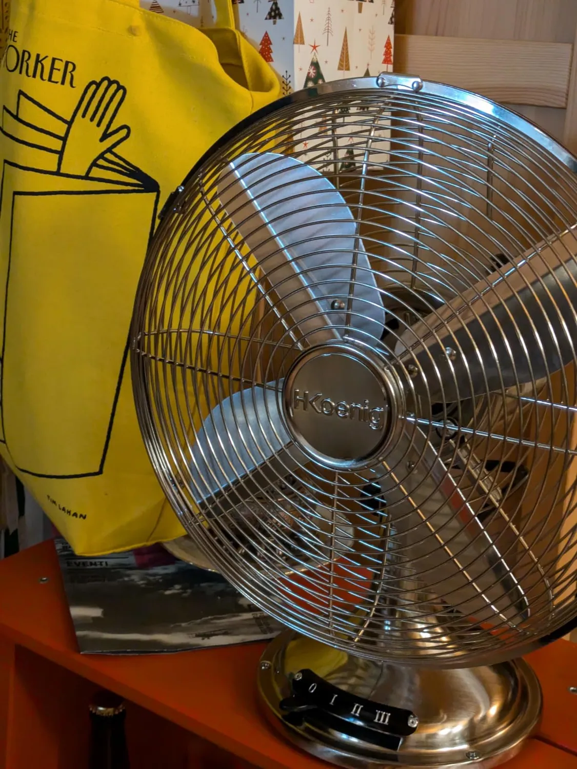 Koenig JOE48 Ventilatore da Tavolo Metallo 30 cm