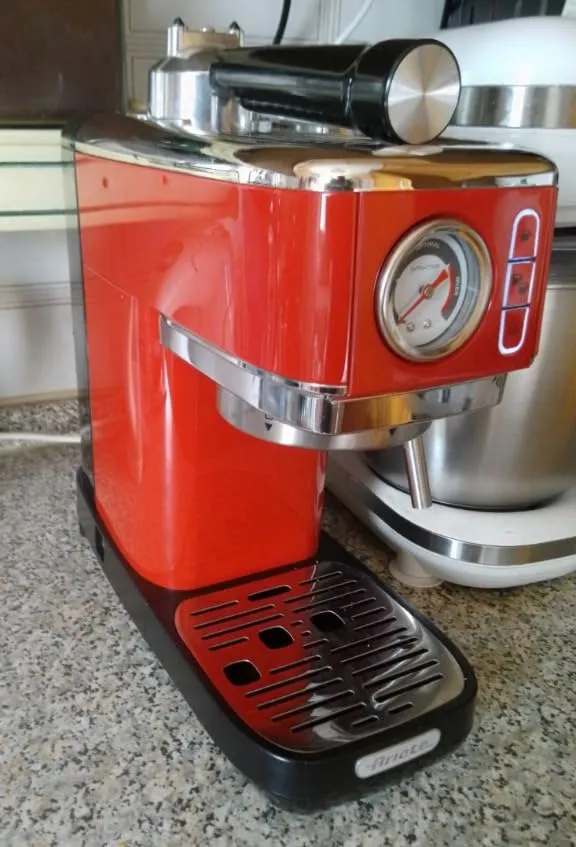 Ariete 1381 Espresso Slim Metal Macchina Caffè Nero 15 Bar