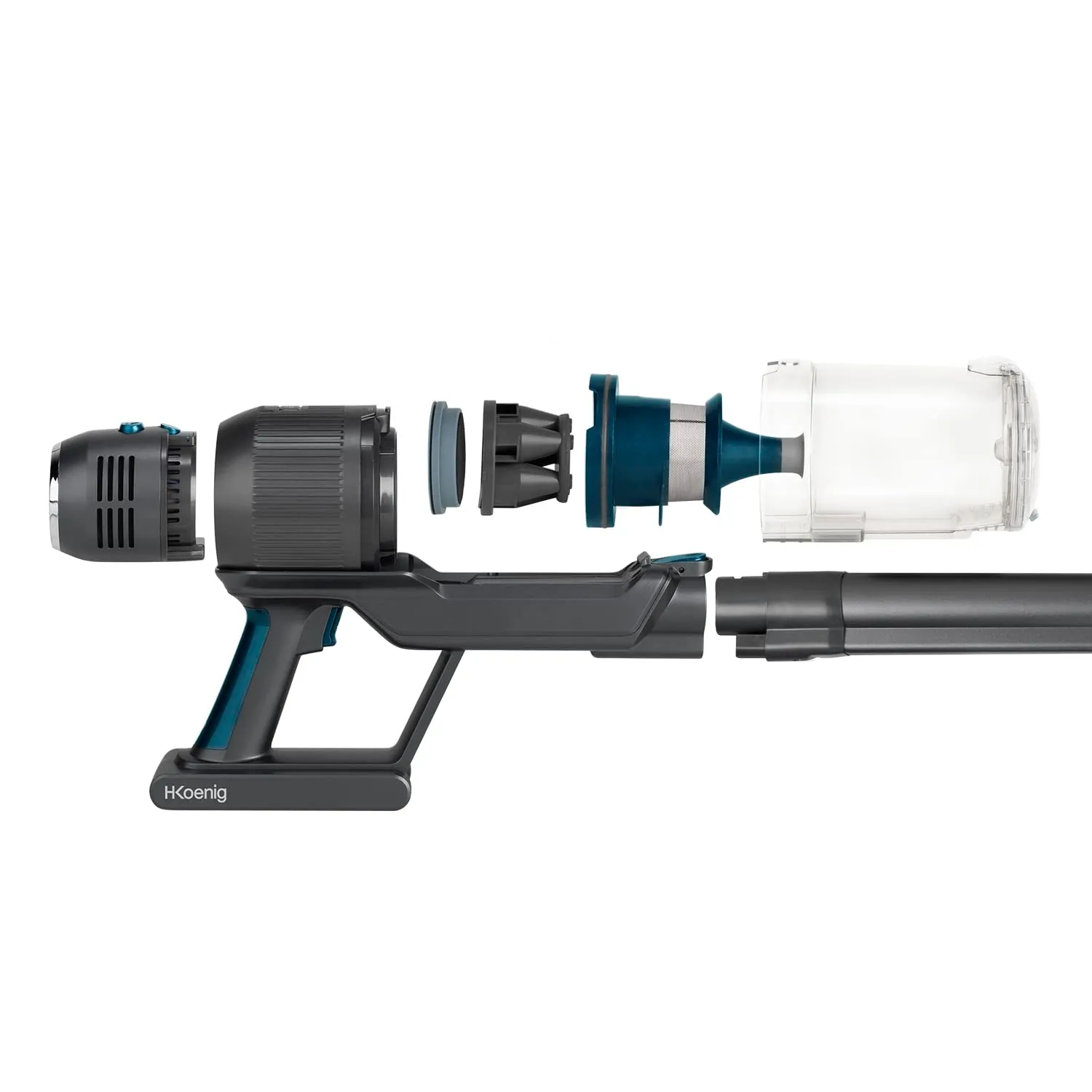 H.Koenig UPX26 Powerflex+ scopa elettrica pieghevole 40 min