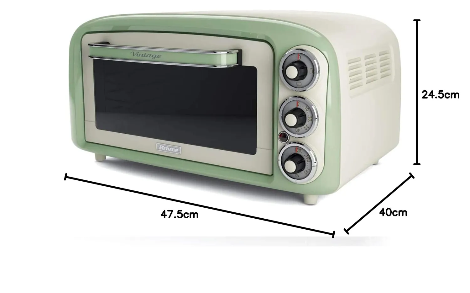 Ariete 979 Vintage forno elettrico 18L verde