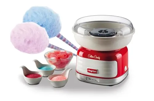 Ariete Party Time 2973 zucchero filato rosso 450W