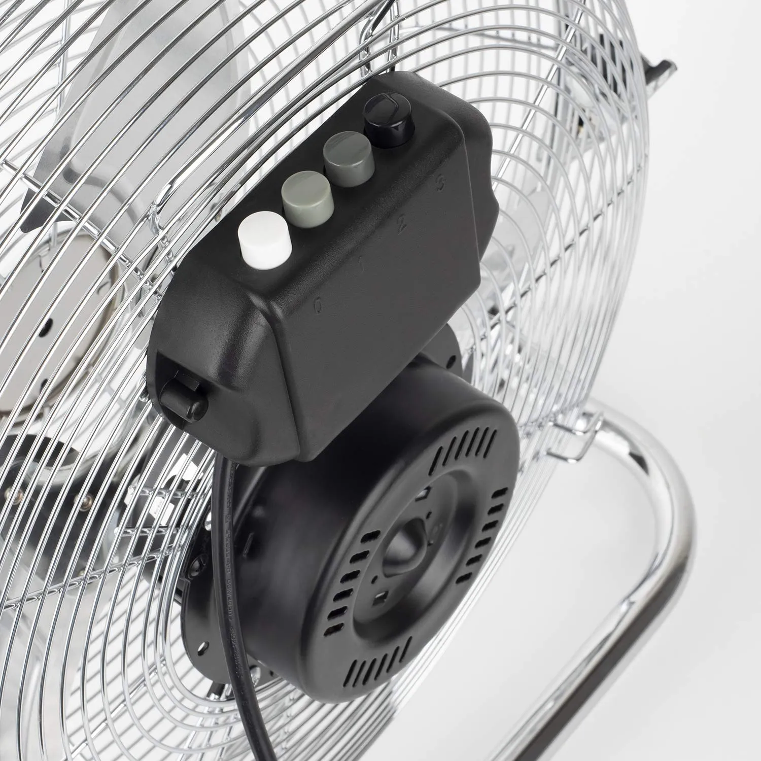 H.Koenig JOE30 Ventilatore da Pavimento 40 cm cromato