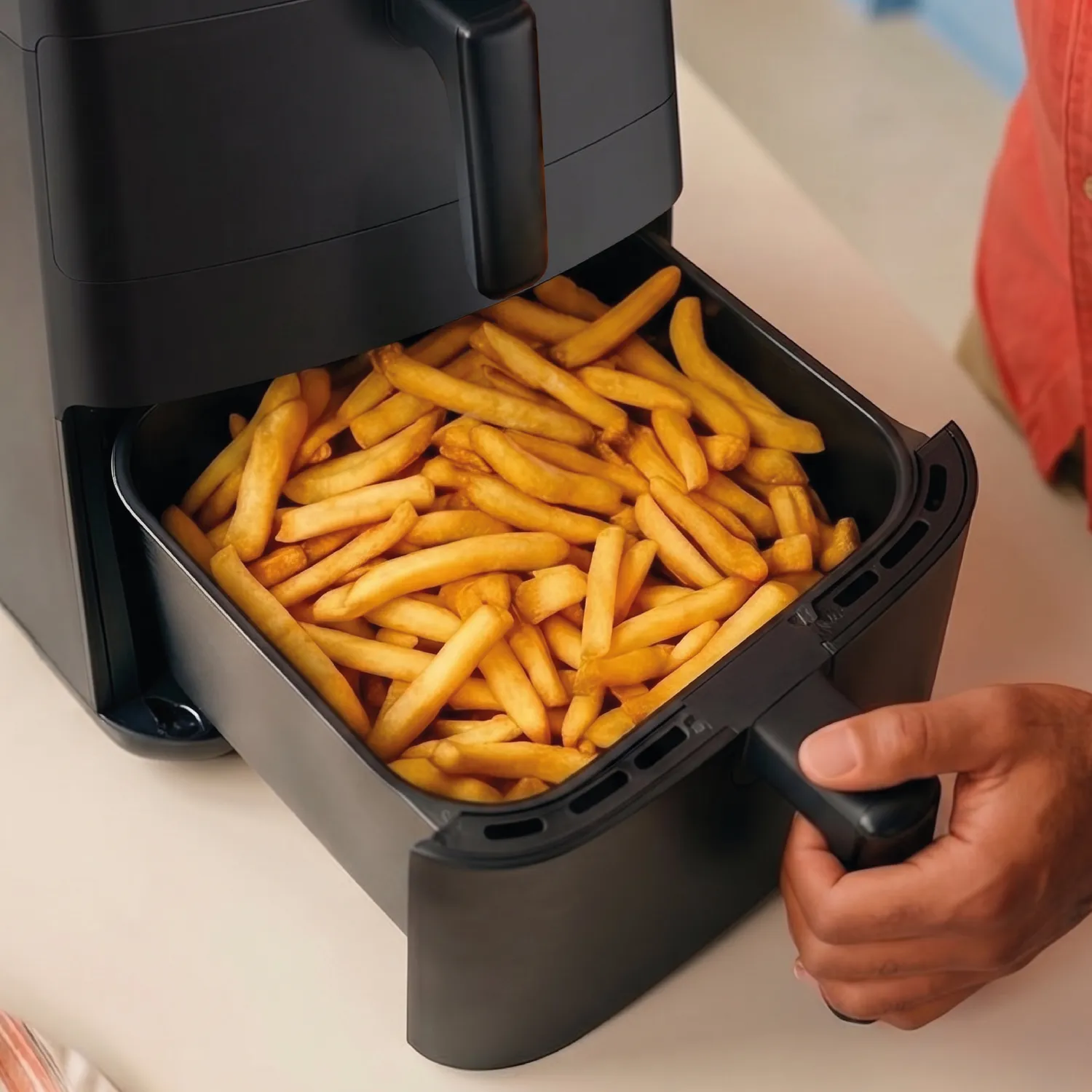 Seeger SuperFry friggitrice ad aria nera doppio strato