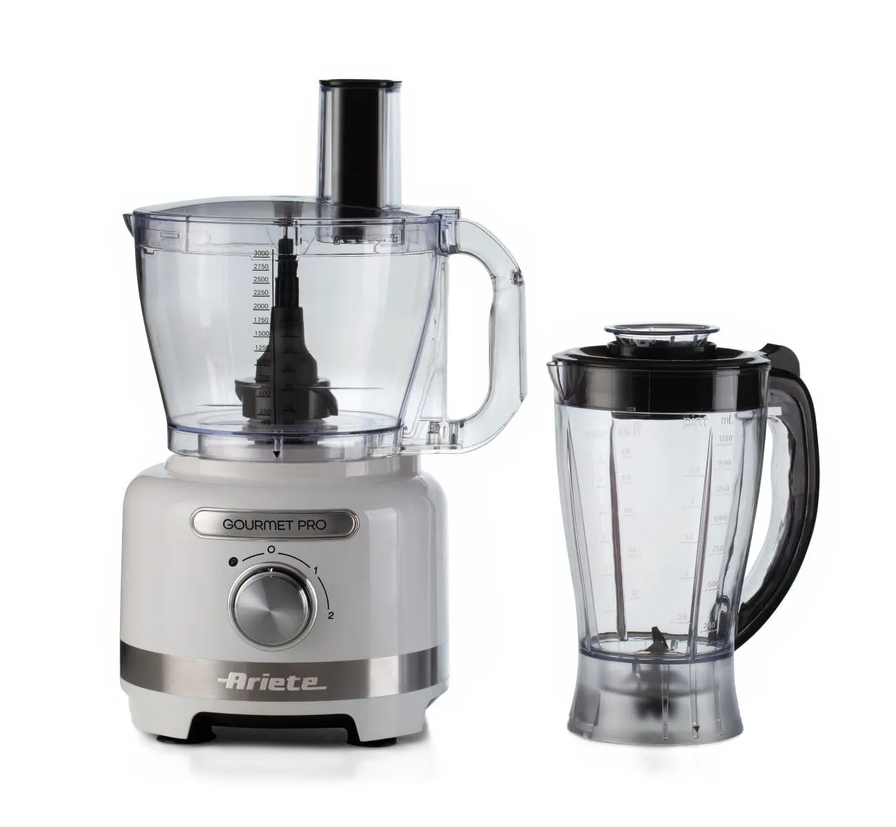 Ariete 1782 Gourmet Pro Robot Cucina 3L+2L Nero 1000W