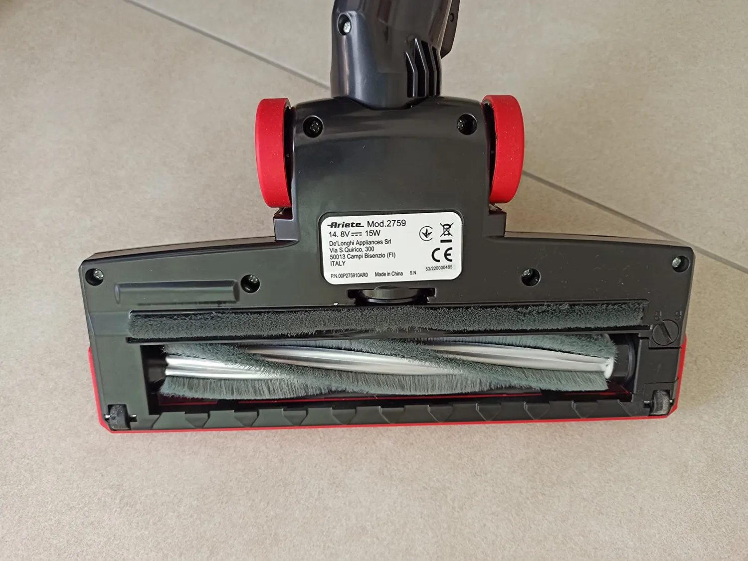 Ariete Handy Force 2759 Scopa Elettrica con Filo 600W