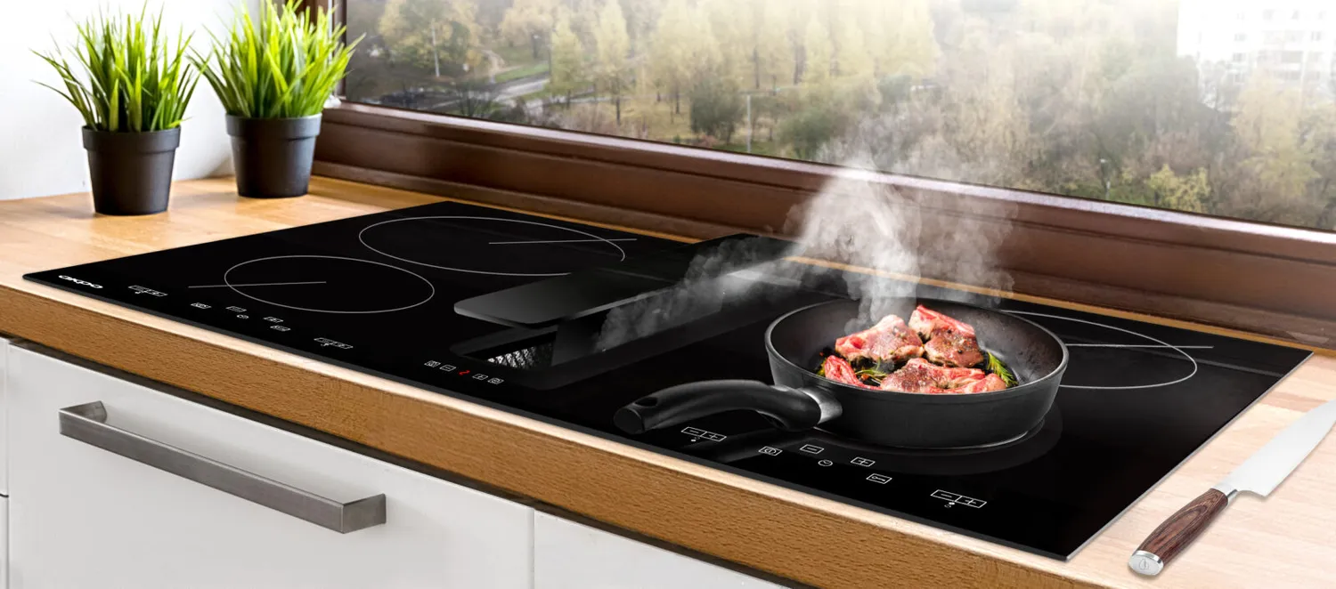 Akpo WK-9 Tytan piano induzione con cappa
