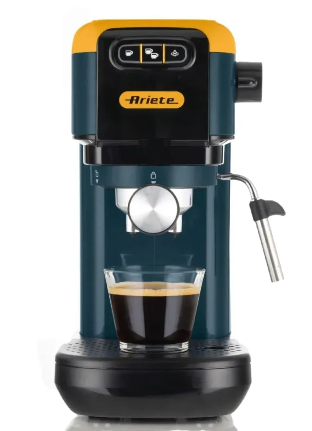 Ariete 1399 macchina espresso 15 bar gialla cialde e polvere