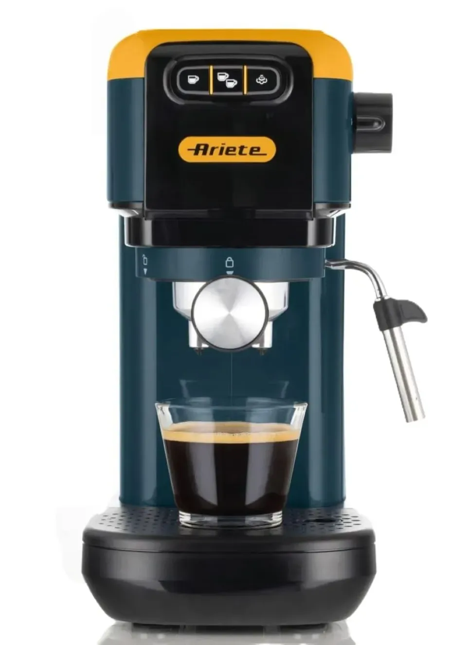 Ariete 1399 macchina espresso 15 bar gialla cialde e polvere