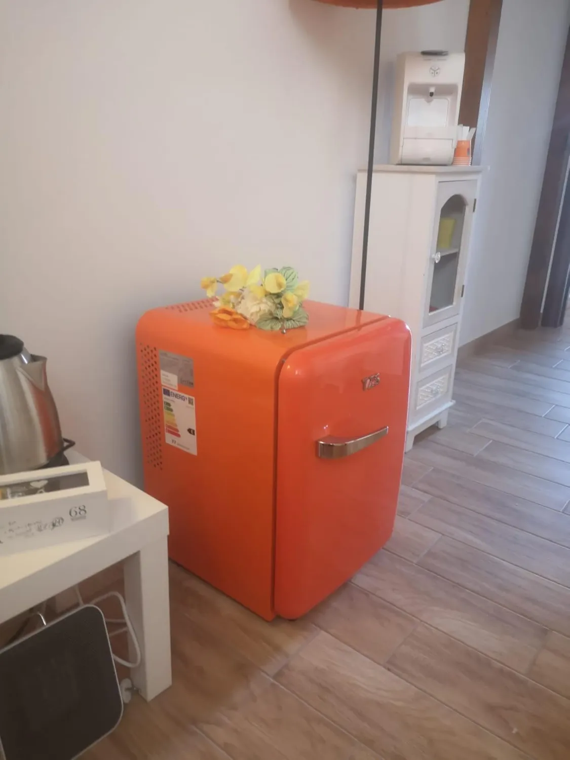 First Austria minifrigo retrò 40L verde chiaro silenzioso