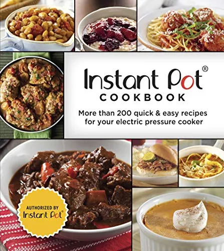 Instant Pot Cookbook Ricettario Pentola a Pressione in Inglese