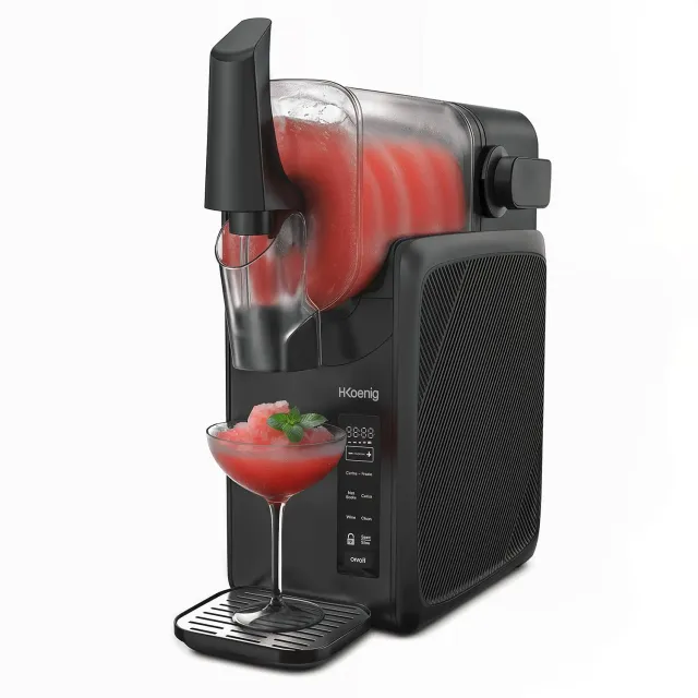 H.Koenig SLH800 Macchina per Granita 2,5L Nero 5 Modalità