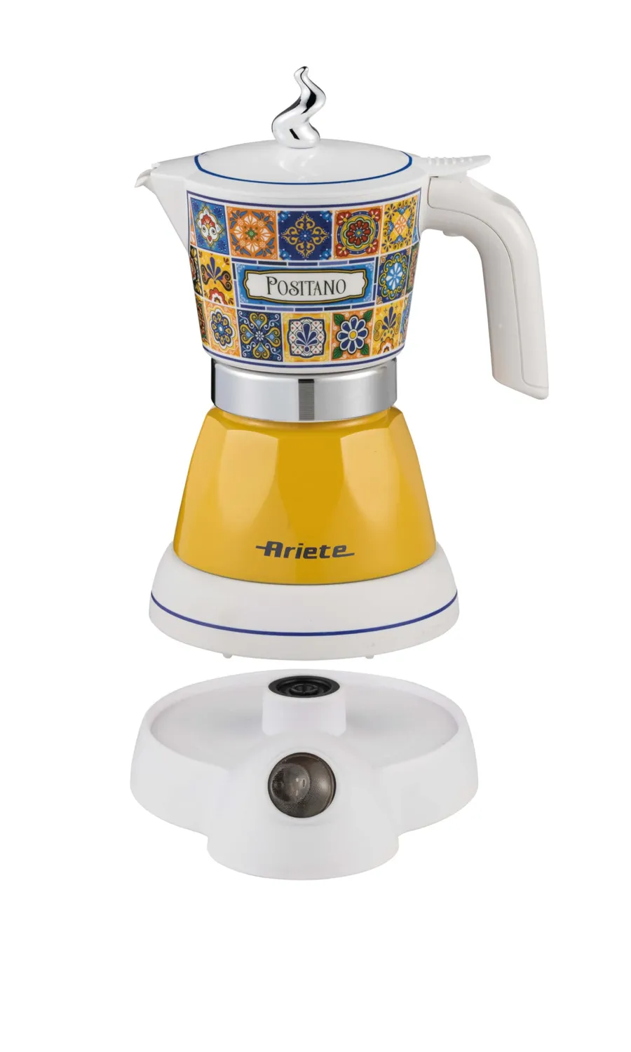 Ariete Moka Aroma Positano 1358/1P moka elettrica gialla 4 tazze