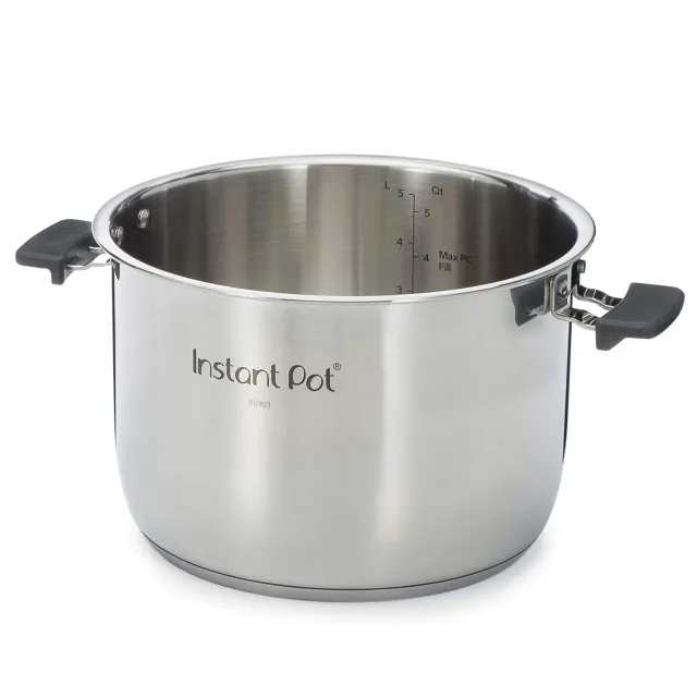 Instant Duo Evo pentola interna acciaio 8 litri con manici