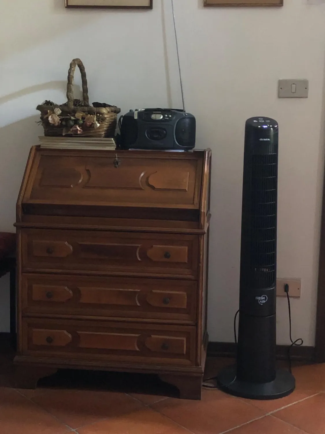 Ariete 805 Freshair ventilatore torre nero 45W 3 velocità
