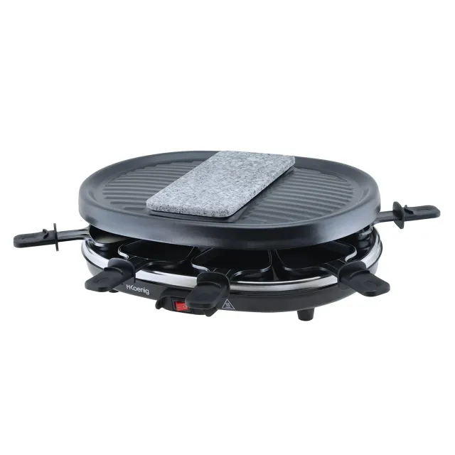 Koenig RP80 raclette grill pietra 8 persone