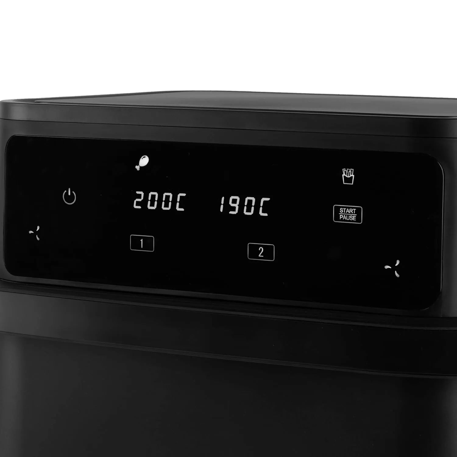 H.Koenig FRY960 Air Fryer 10L Doppia 5+5L 2400W