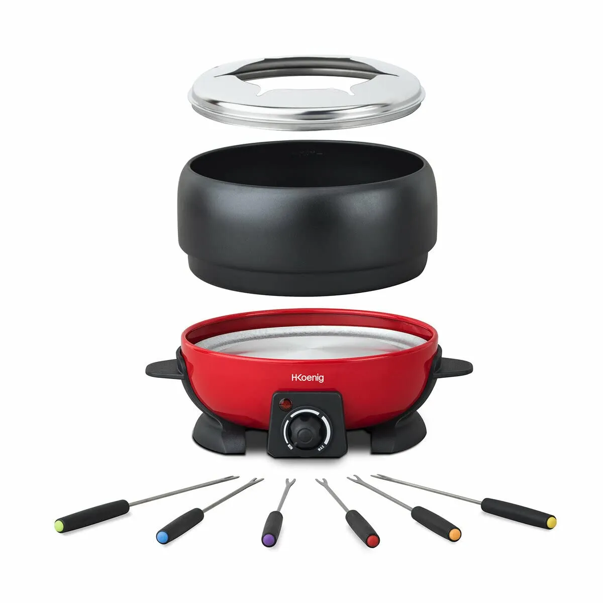 Koenig ALP1800 fonduta elettrica 2L 6 persone