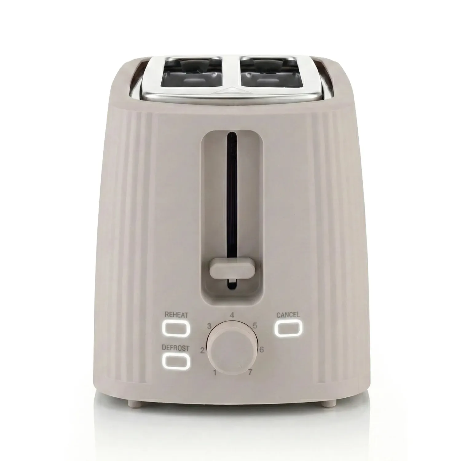 Seeger Toaster tostapane beige coste design compatto