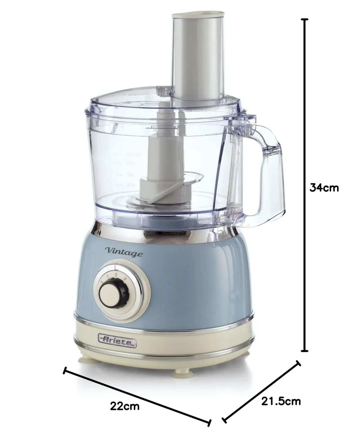 Ariete Vintage 1781 robot da cucina 1,2 L celeste