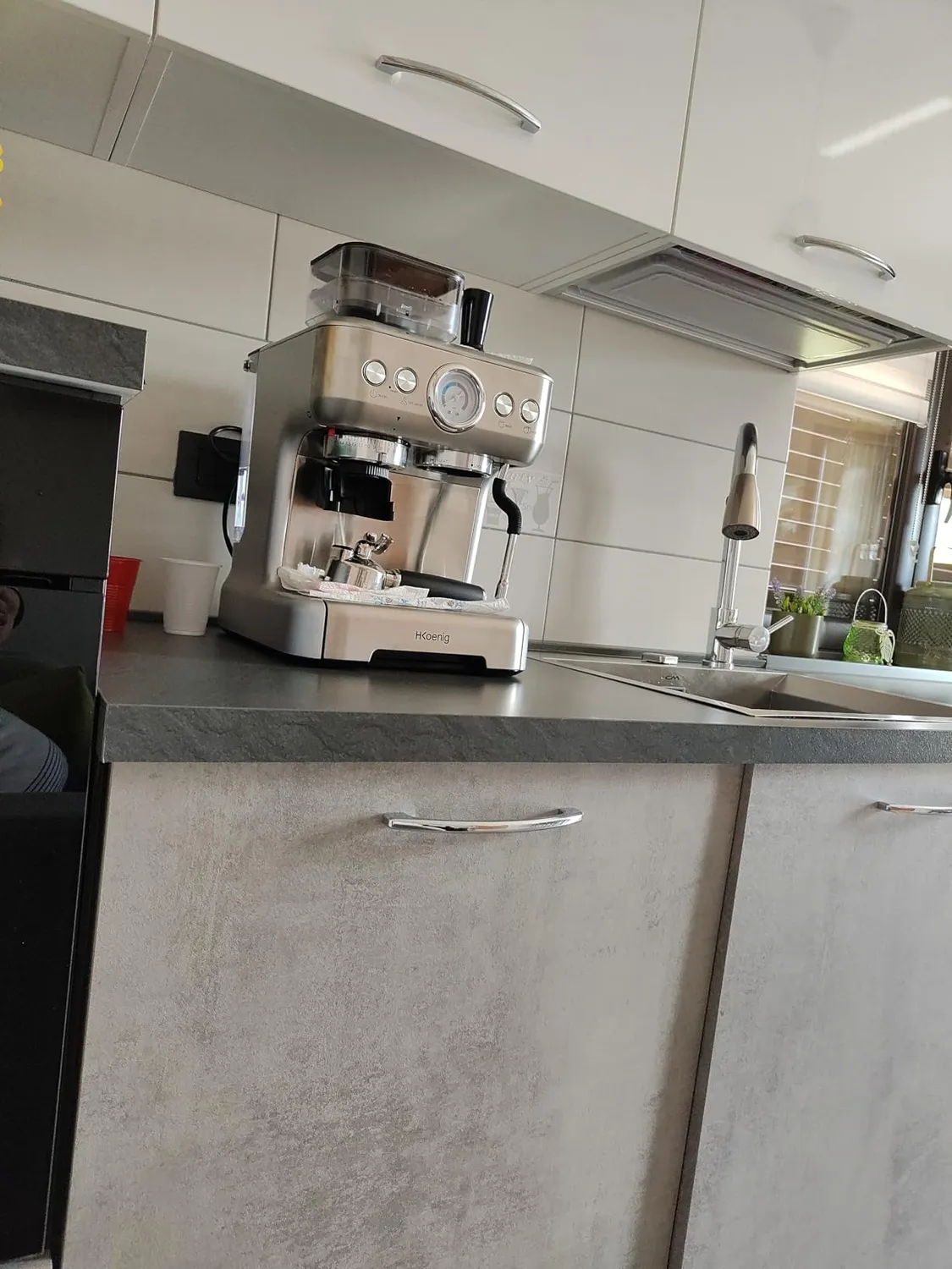 H.Koenig EXPRO980 macchina espresso macinacaffè 2,7 L