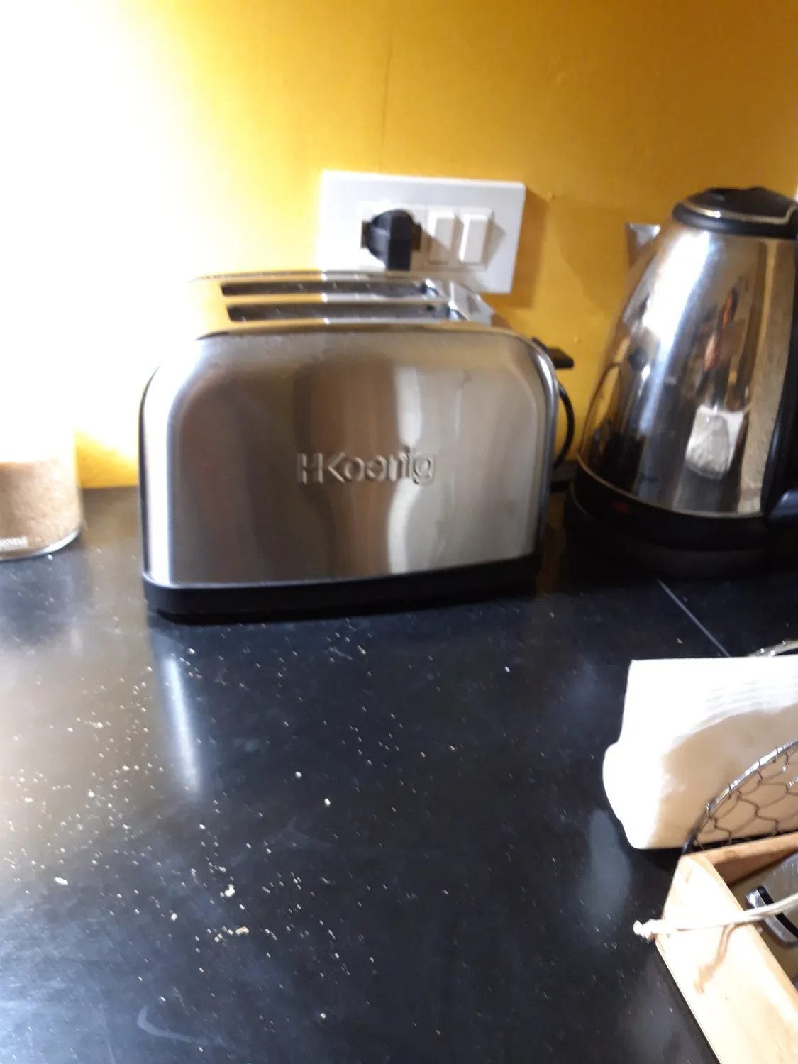 H.Koenig TOS7 tostapane 2 fette 850W scongelamento