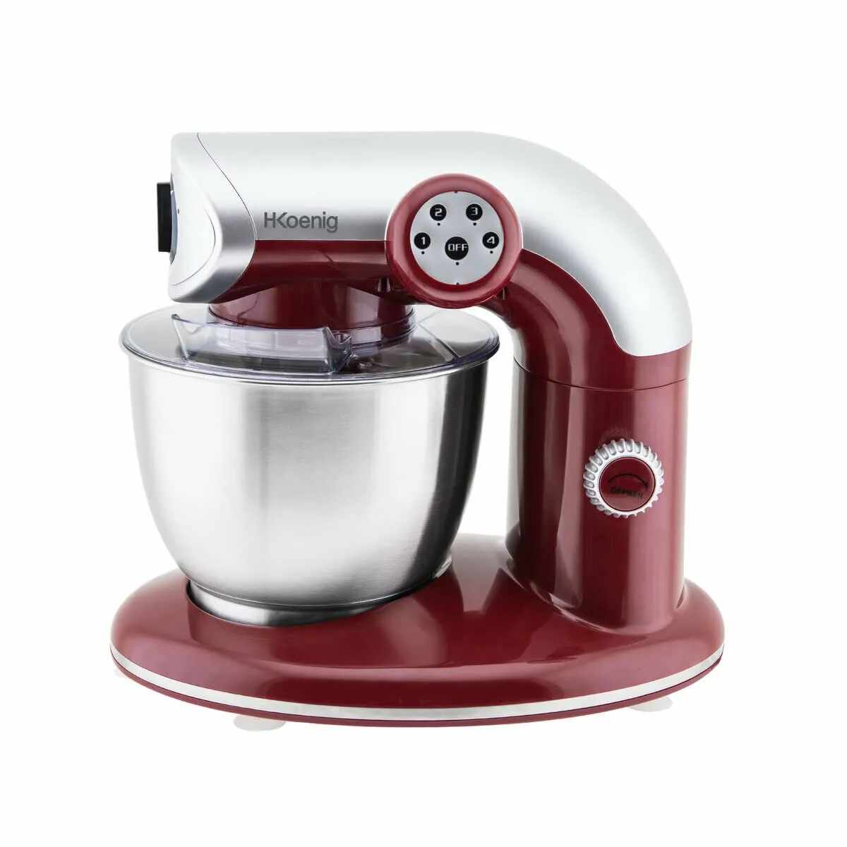 Koenig KM80 Robot da Cucina Planetaria 5 L 1000W Rosso
