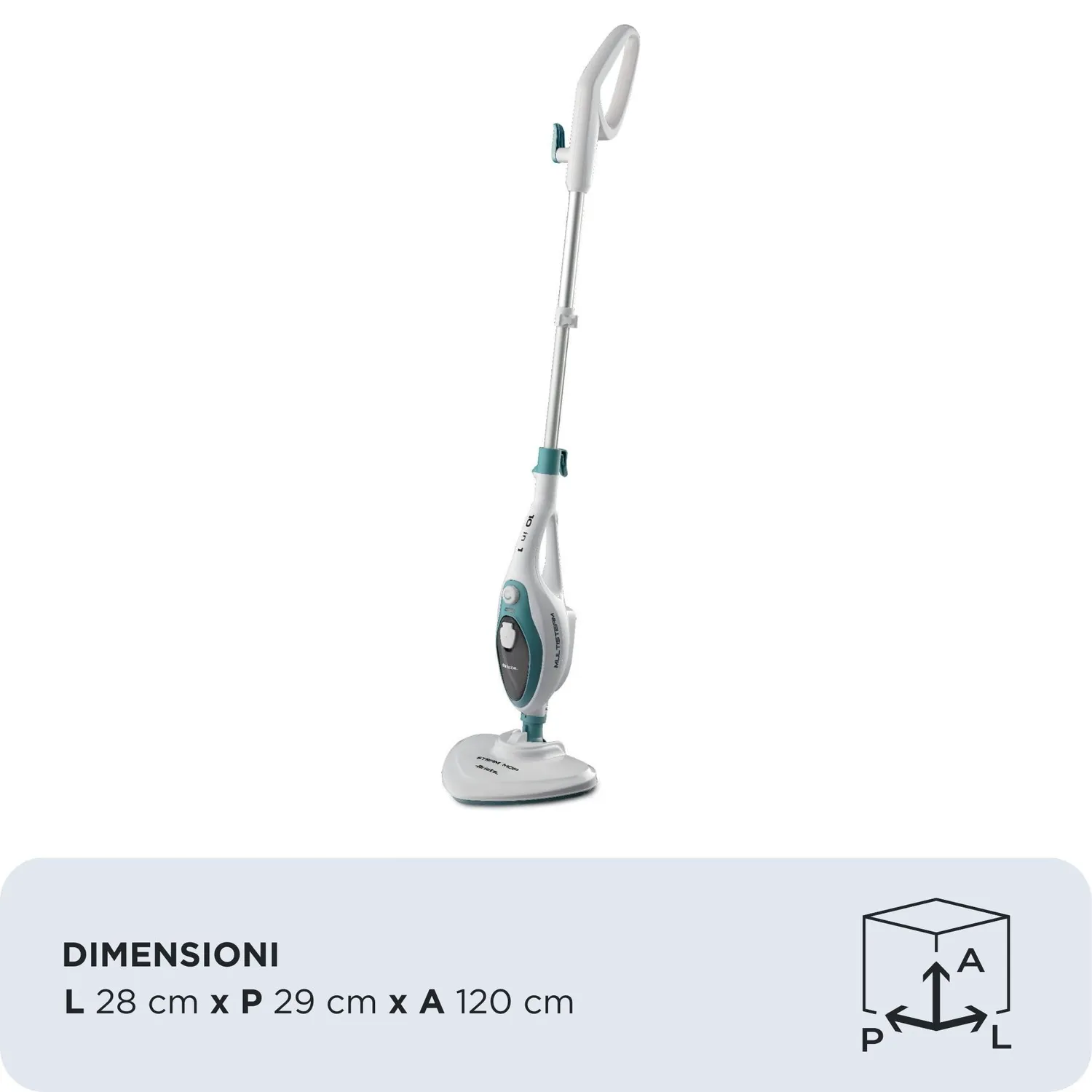 Ariete Steam Mop 4164 10in1 scopa a vapore 1500 W