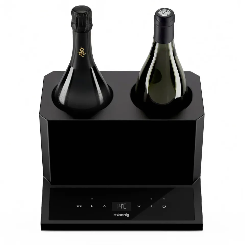 Koenig LVX28 raffreddatore vino 2 bottiglie 5-18°C