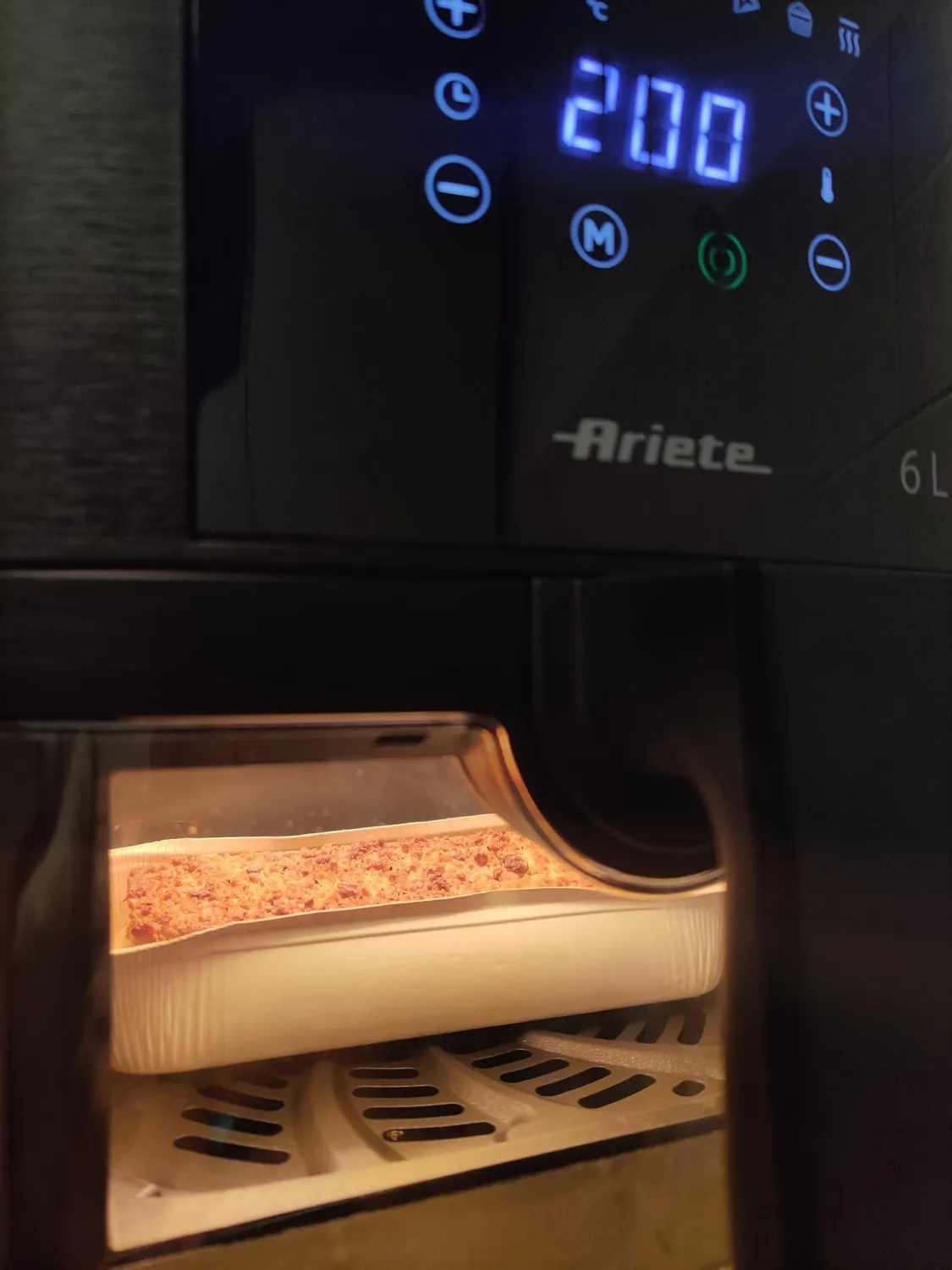 Ariete 4626 Friggitrice ad Aria 6 L Nero 8 Programmi