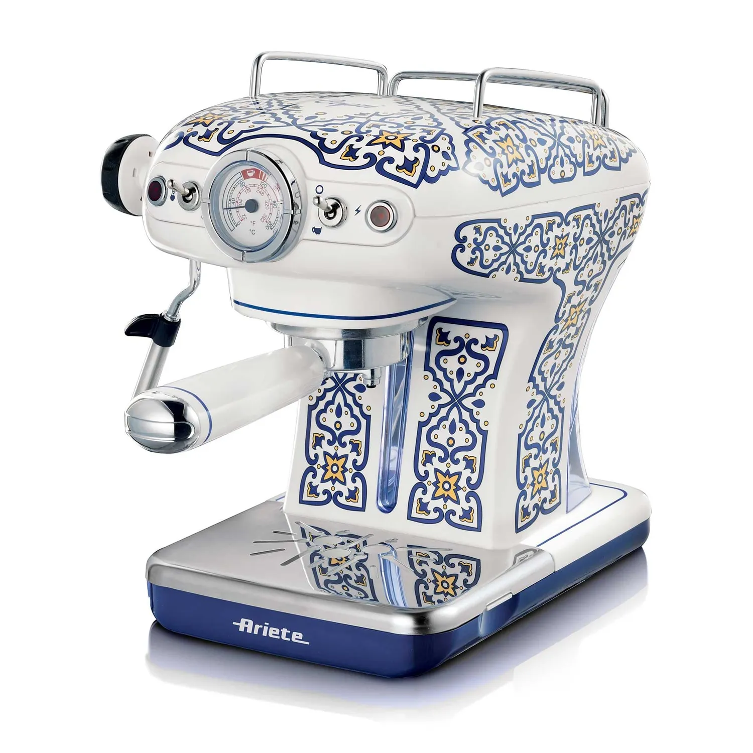 Ariete Positano 1389 macchina espresso gialla 15bar