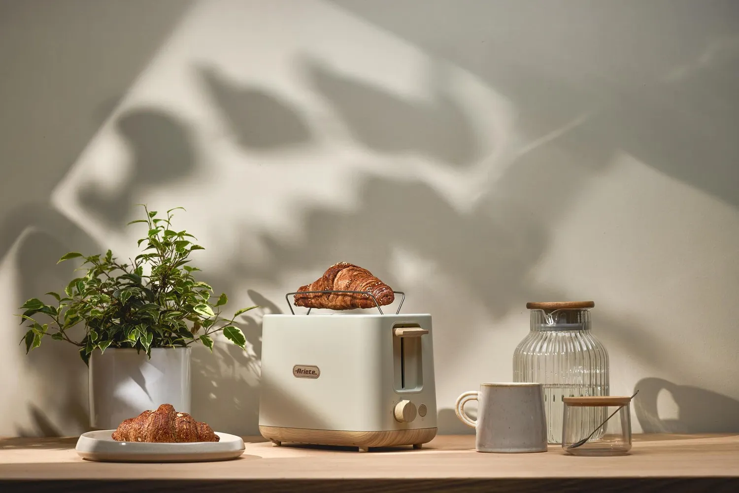 Ariete Breakfast Wood 157/16 tostapane beige 760W