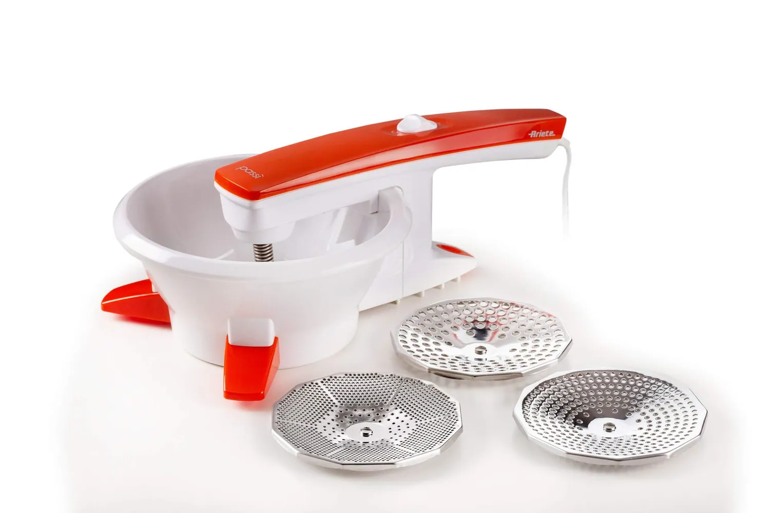Ariete Passi Orange 2.0 261 passaverdure elettrico arancio 3 dischi