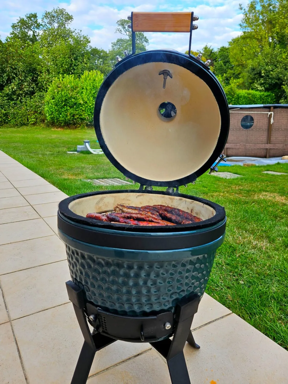 H.Koenig Yoko18 barbecue Kamado 46 cm ceramica 39 cm griglia
