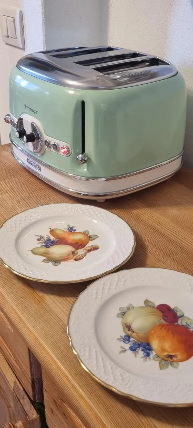 Ariete Vintage 156 Tostapane 4 Fette Beige 1600W