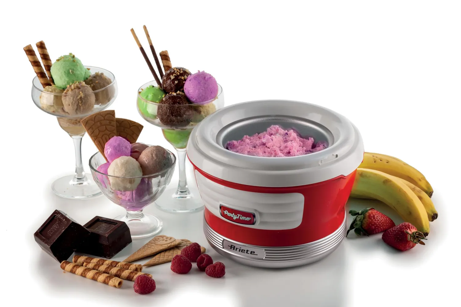 Ariete Party Time 643 gelatiera rossa 1,5L 12W