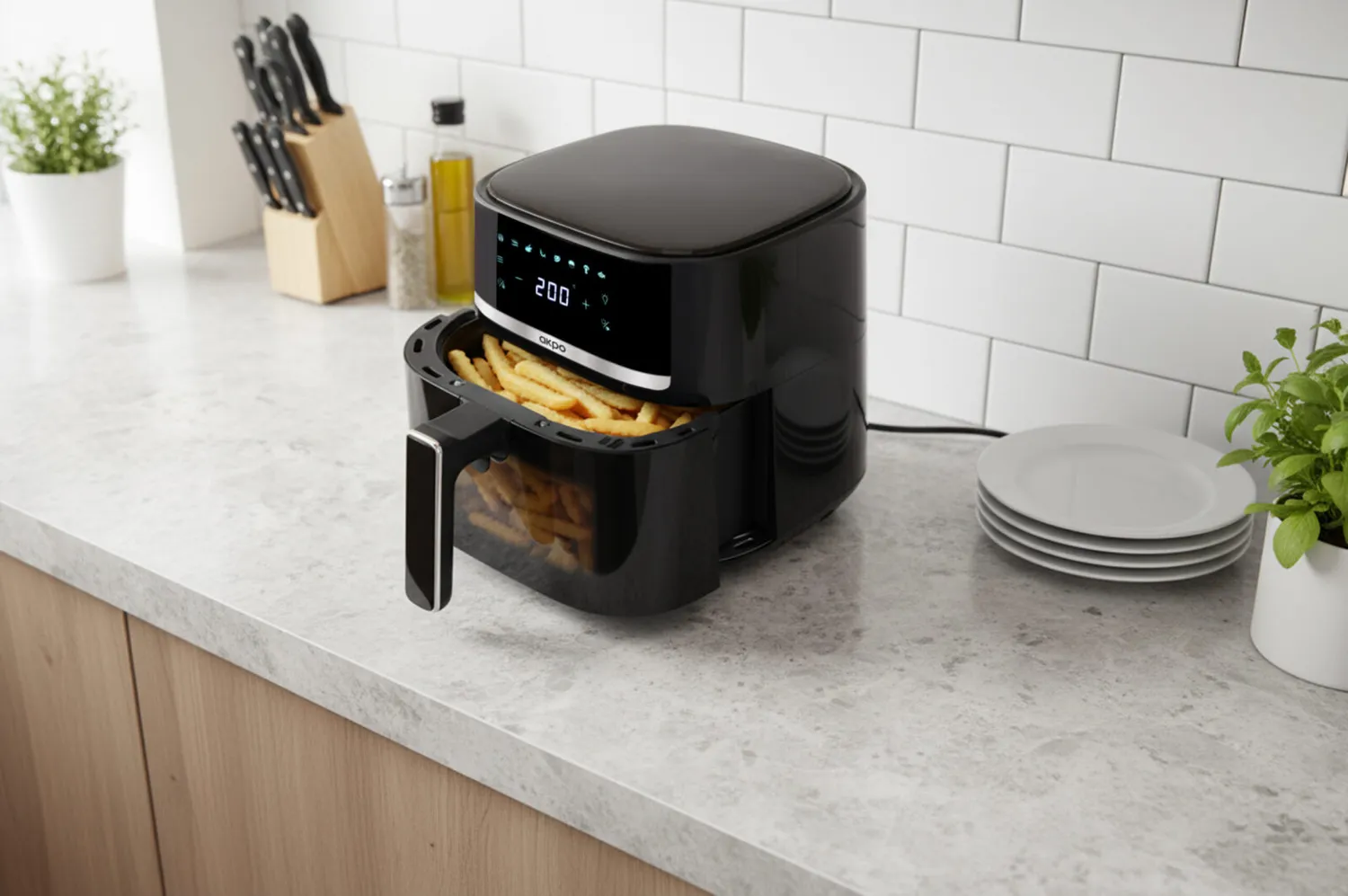 Akpo ABF 650 CY friggitrice ad aria compatta