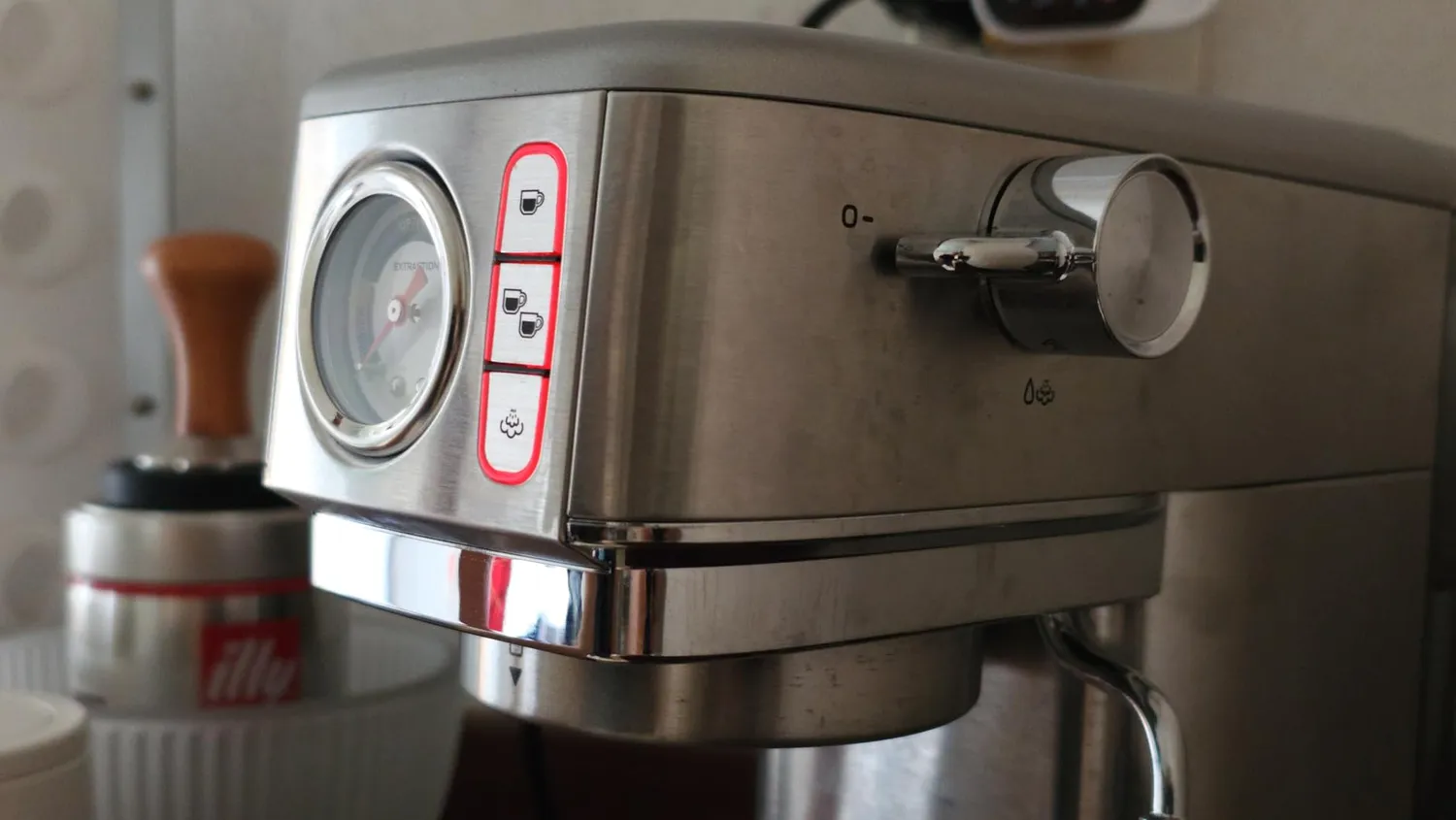 Ariete 1381 Espresso Slim Metal Macchina Caffè Nero 15 Bar