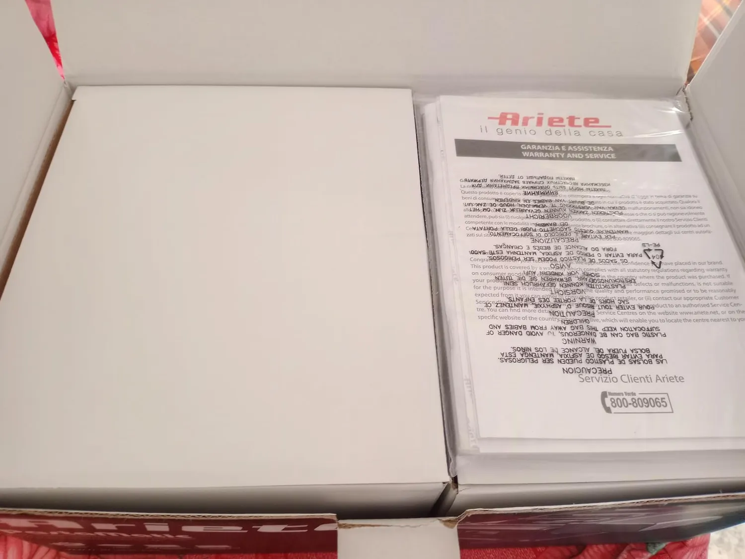 Ariete Pastamatic 1593 macchina pasta 5 formati