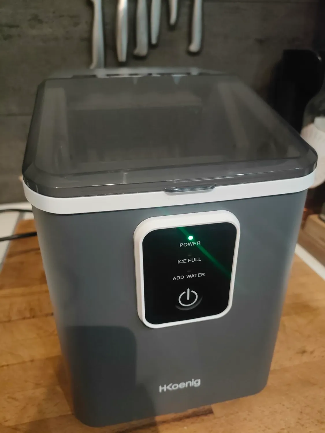 Koenig KUB12 Macchina Ghiaccio 12Kg Serbatoio 1L Inox