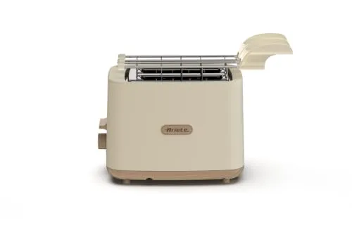 Ariete Breakfast Wood 157 tostapane beige con pinze