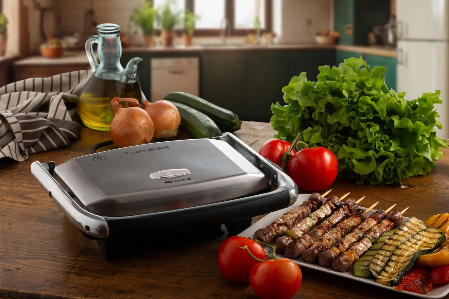 Ariete 1911 Toast&Grill piastra elettrica 1000W