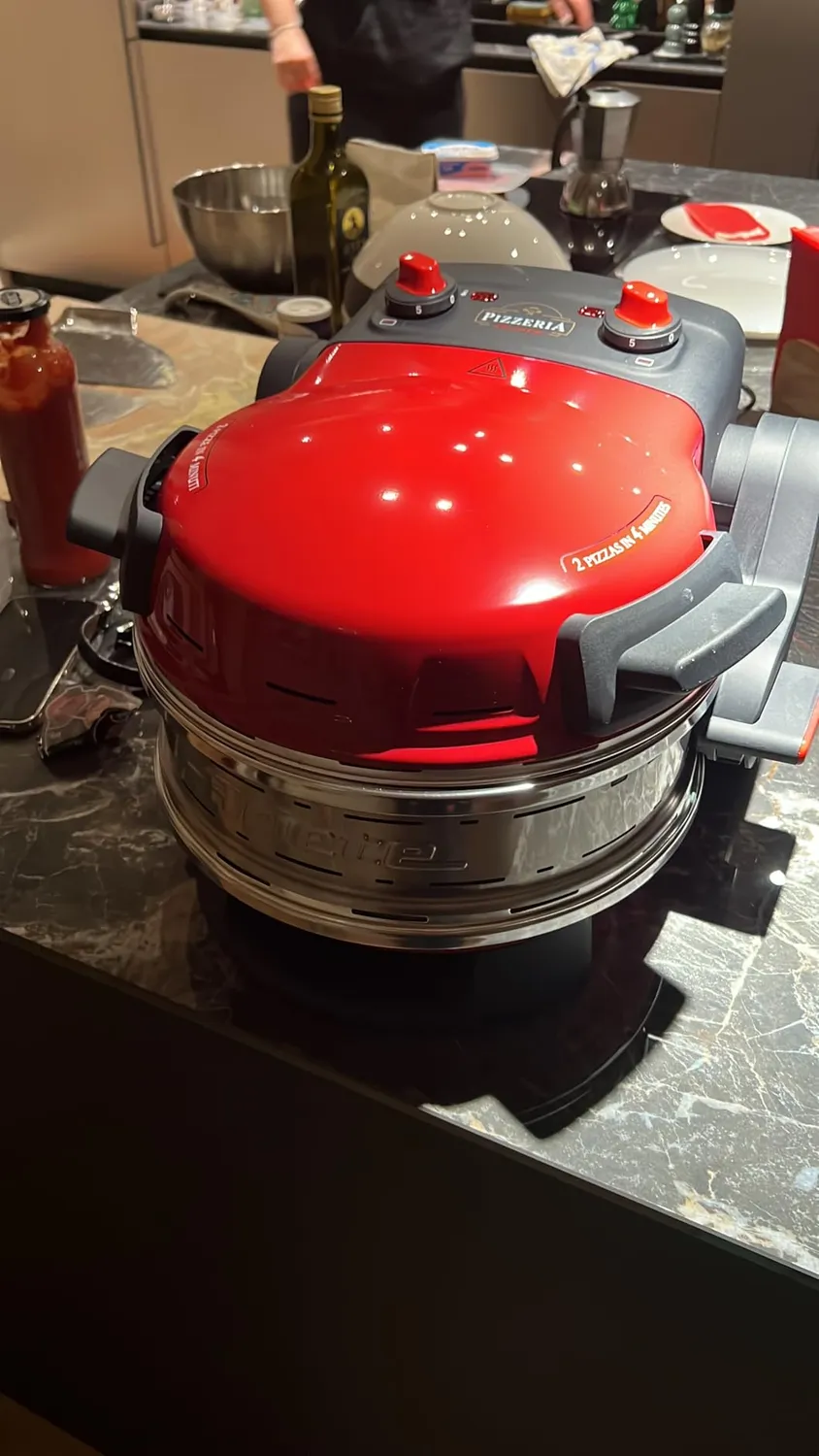Ariete 927 Forno Pizza Doppio Nero 32 cm 400°C