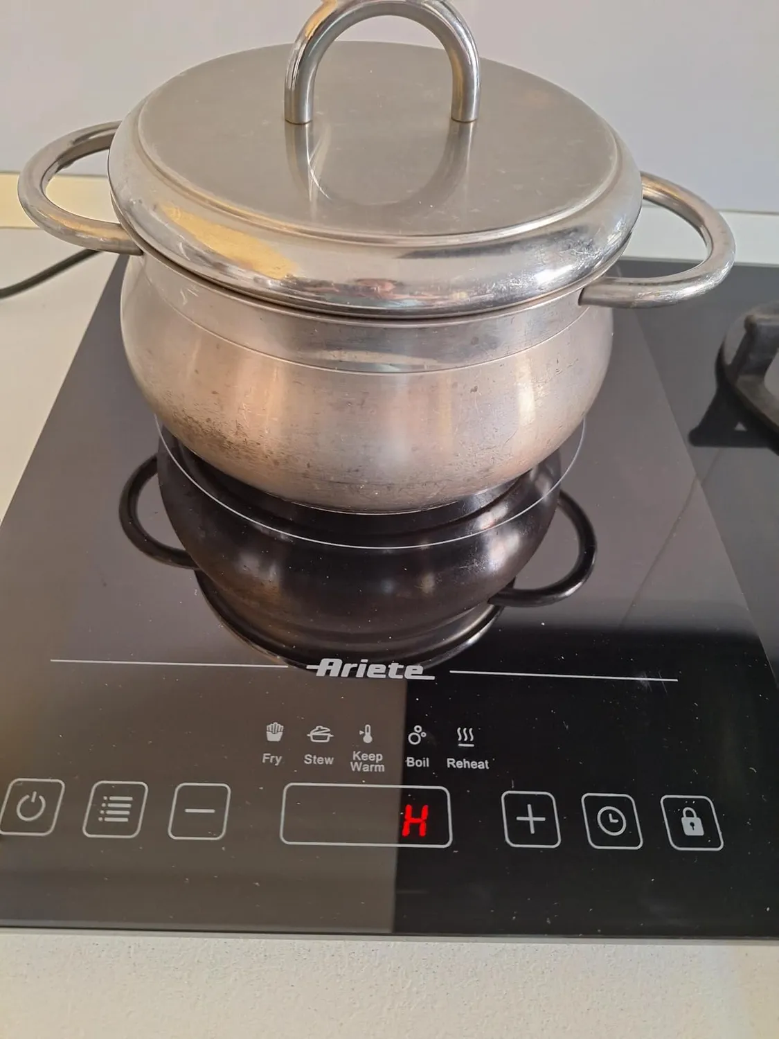 Ariete 1997 piastra induzione singola 2000W vetroceramica