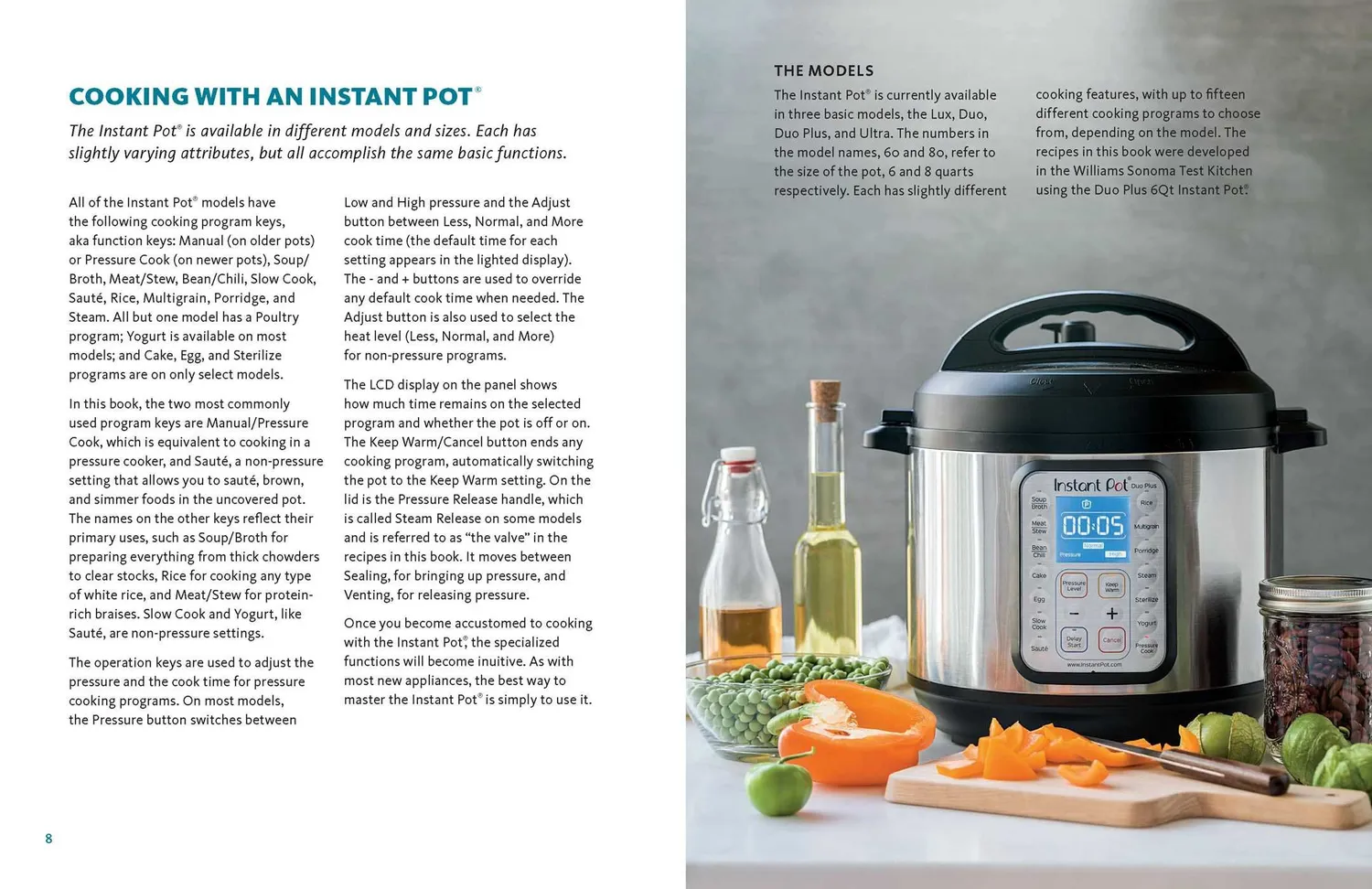 Instant Pot Cookbook ricettario pentola a pressione inglese
