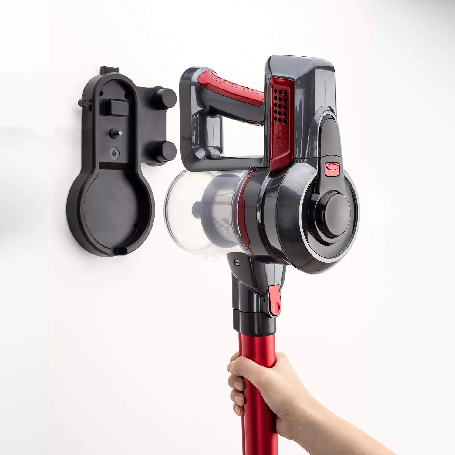 Koenig UP810 PowerClean+ Aspirapolvere Senza Filo Rosso 0,8 L