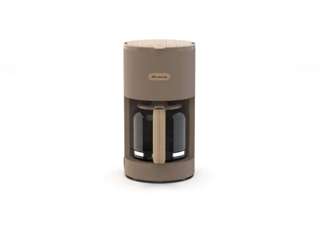 Ariete Breakfast Wood 1394 Macchina Caffè Americano Tortora 12 Tazze