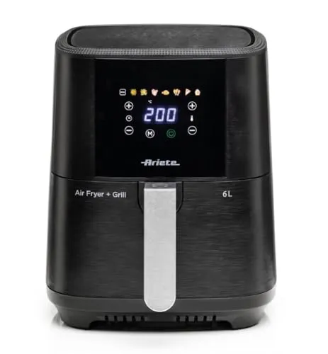 Ariete 4626/10 friggitrice ad aria 6L nero 1300W
